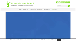 Desktop Screenshot of hampshirearchitect.com