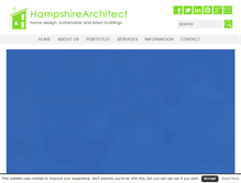 Tablet Screenshot of hampshirearchitect.com